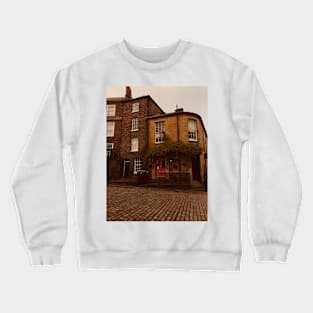 Cafédral, Durham, by the cathedral Crewneck Sweatshirt